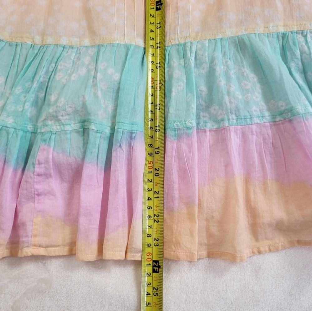 Juliet Dunn Pastel Striped Mini Dress - Picture 6 of 9